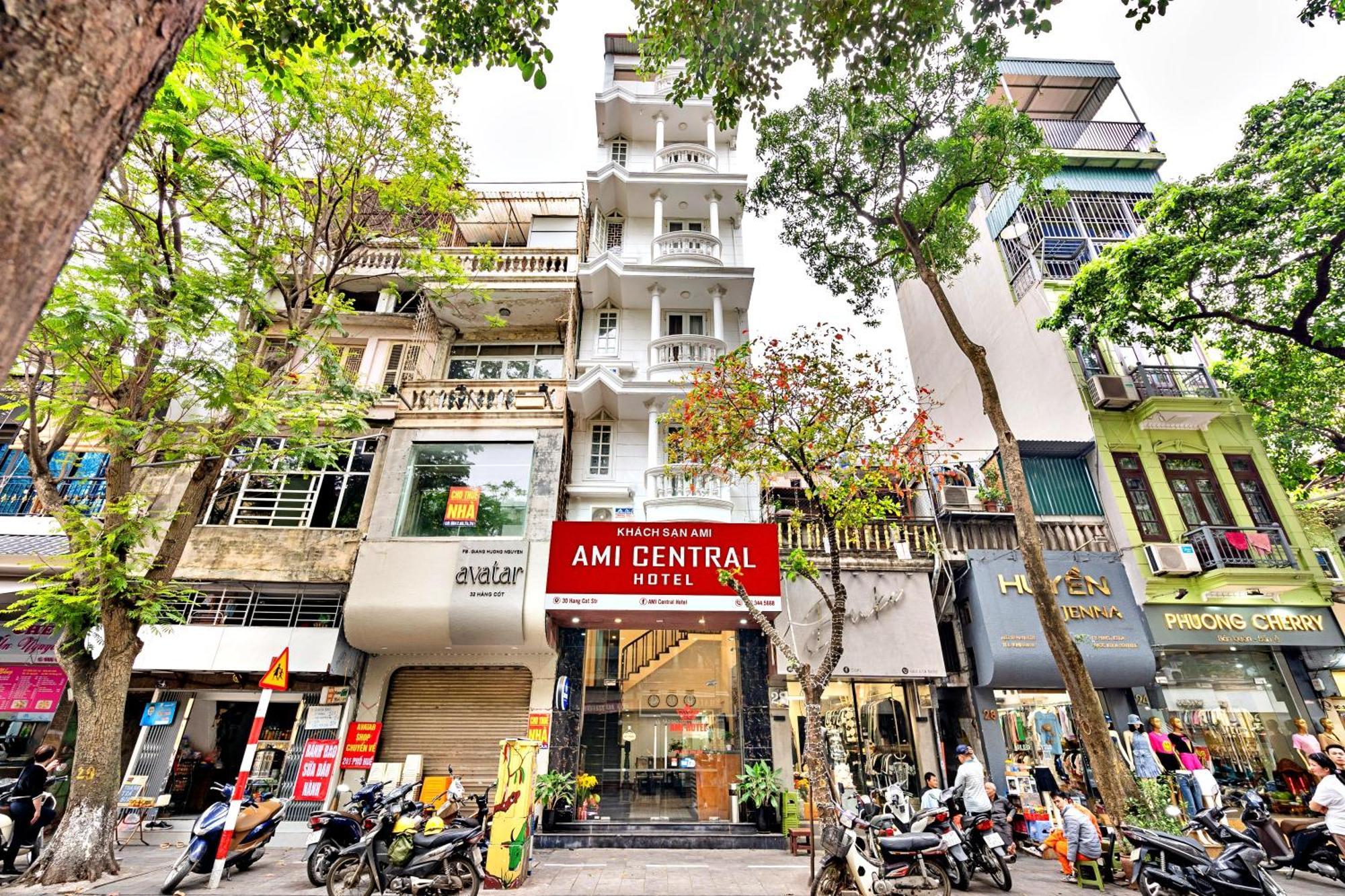 Hanz Ami Central Hotel Hanoi Exteriör bild